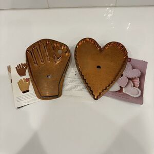 Martha‎ Stewart By Mail Copper Cookie Cutter BIG HEART & MY HEART IN YOUR HAND